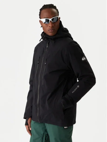 Quiksilver Geacă pentru snowboard Pro Path Stretch Goretex Jk Modern Fit negru
