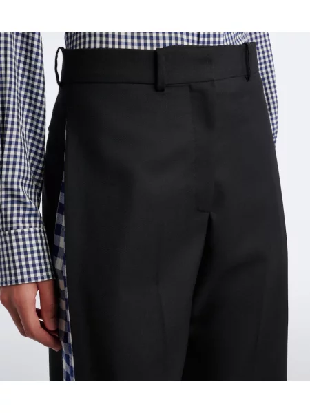 Pantaloni Loewe de lână negru