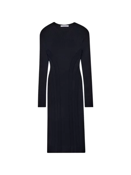 Rochie midi Another Tomorrow negru