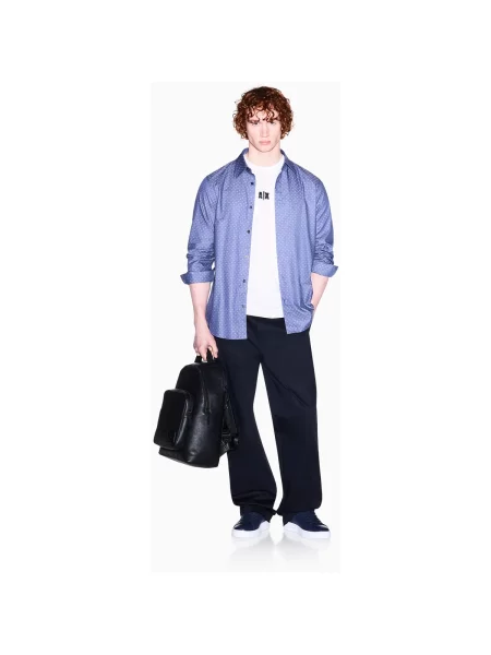 Tricou Eax alb