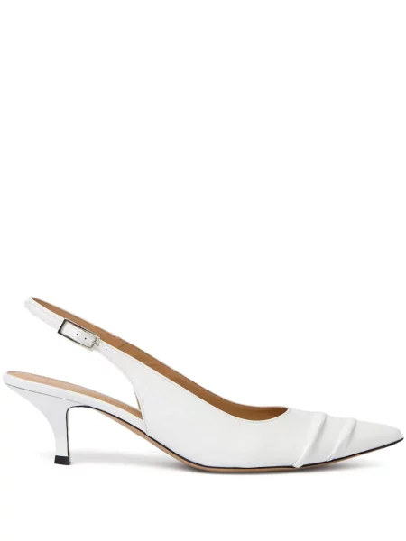 Pantofi cu toc Maison Margiela slingback alb