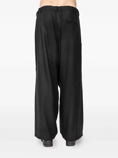 Plisované pás kalhoty Andrea Ya'aqov černé