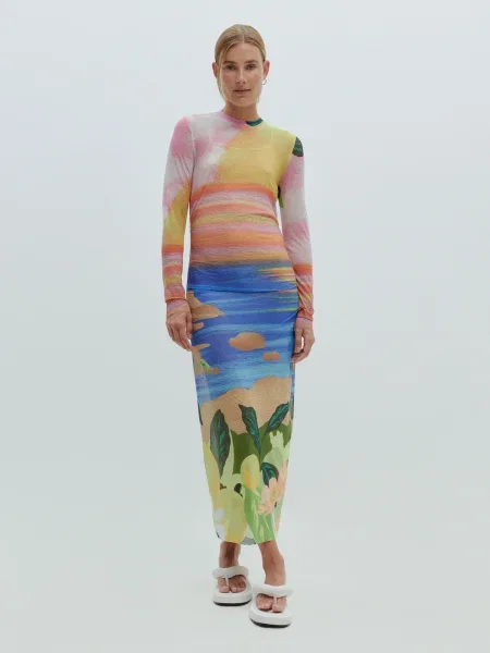 EDITED Rochie Romia' galben