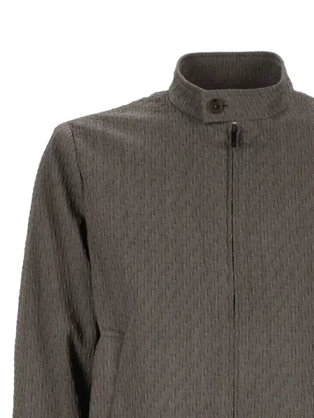 Geacă Emporio Armani maro