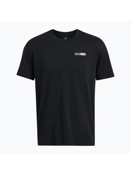Tricou pentru bărbați Under Armour HW Armour Label black/black/black negru
