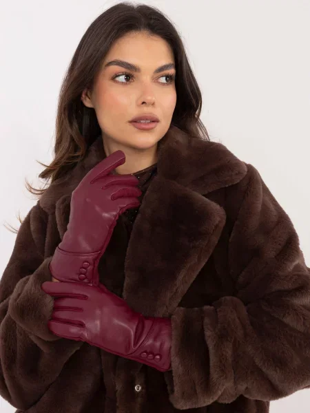 Rękawiczki Wool Fashion Italia czarne