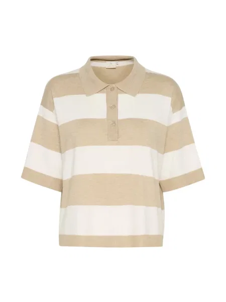 Dzianinowe wielobarwność polo Kaffe
