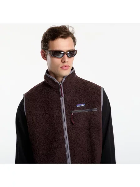 Γιλέκο Patagonia M's Retro Pile Vest Den Brown M καφέ