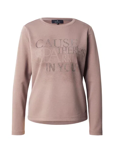 Monari Tricou deschis maro