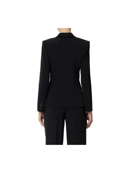 Geacă Elisabetta Franchi negru