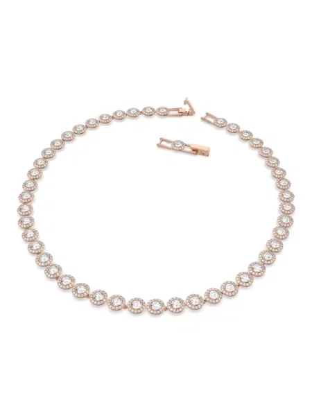 Naszyjnik Swarovski w jednolitym kolorze żółty