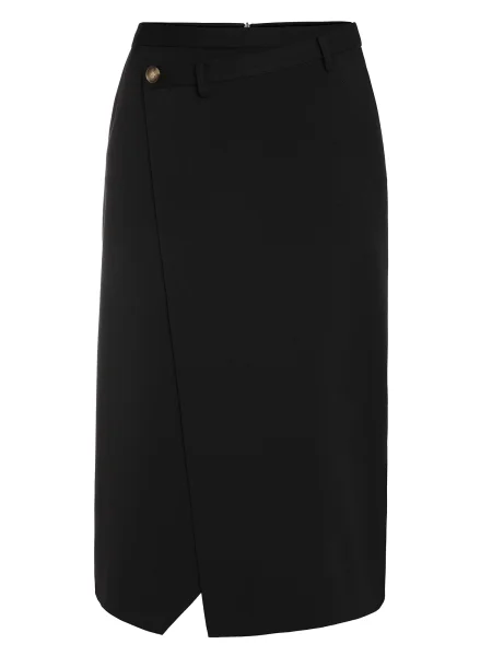 TATUUM Fustă MERKE' negru