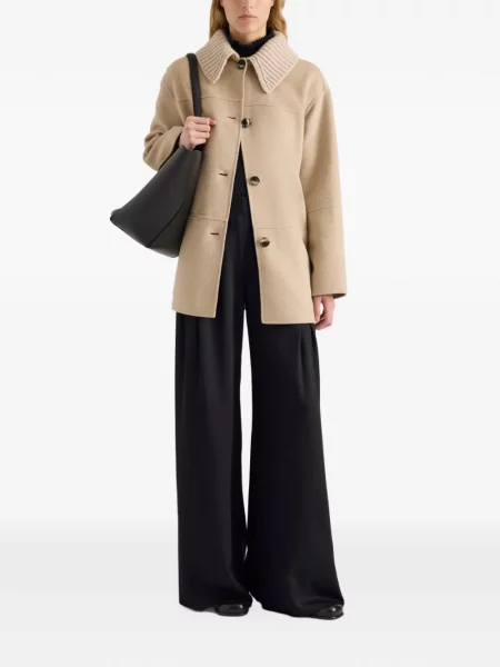Gulerat geacă Proenza Schouler White Label alb