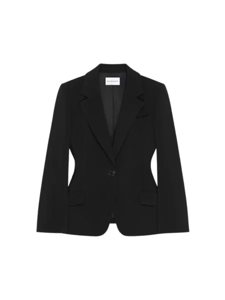 Marynarka Givenchy z krepy czarna