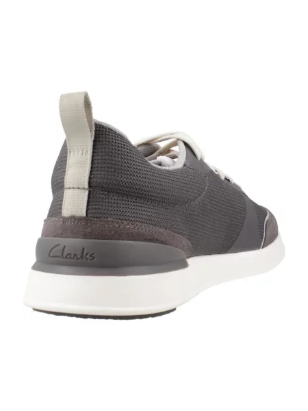 Pantofi Clarks din dantelă gri