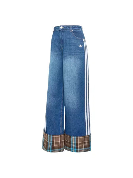ADIDAS ORIGINALS Jeans azur / denim / maro / maro închis albastru