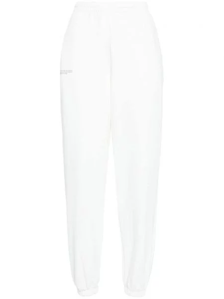 Pantaloni Pangaia alb