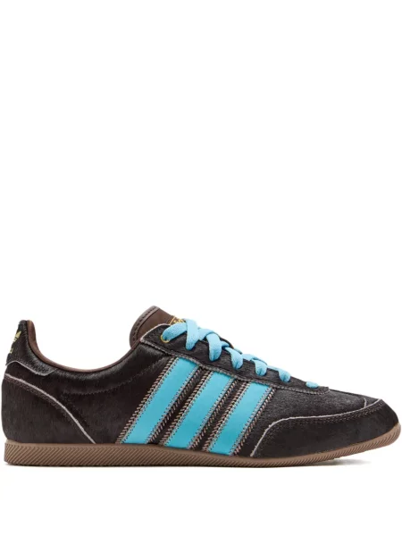 Prugaste tenisice Adidas Adizero s vezicama od brušene kože crna