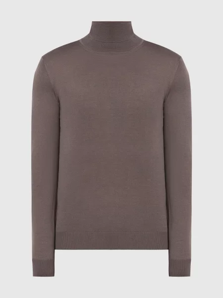 Гольф з вовни шовку та кашеміру Cashmere&whiskey коричневий