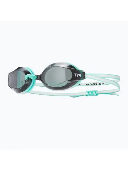 Ochelari de înot pentru femei TYR Blackops Ev Racing smoke/ mint/ white alb