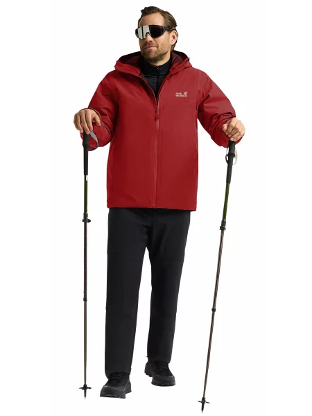 Куртка Jack Wolfskin красная
