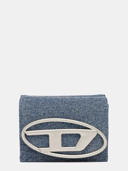 Denarnica Diesel TRI FOLD COIN XS II modra