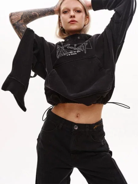 Худі TUR Джес чорний