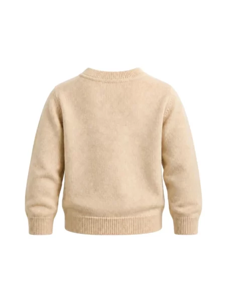 Sweter Mc2 Saint Barth wełniany beżowy