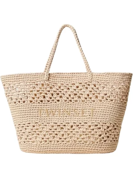 Shopperka Twinset beżowa