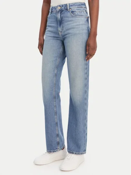 BOSS Jeans hlače Ada modra