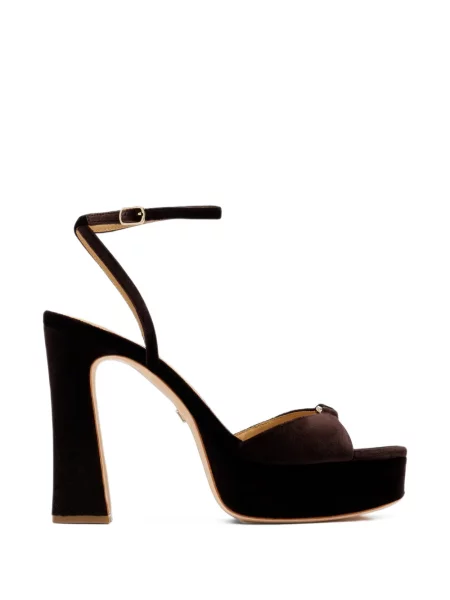 Sandale Badgley Mischka cu platformă maro