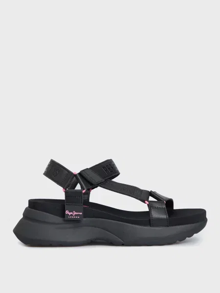 Босоніжки Pepe Jeans чорні