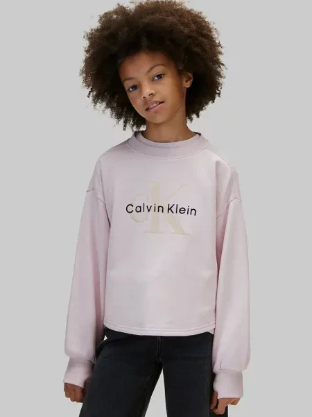Calvin Klein Jeans hanorac pentru copii din violet