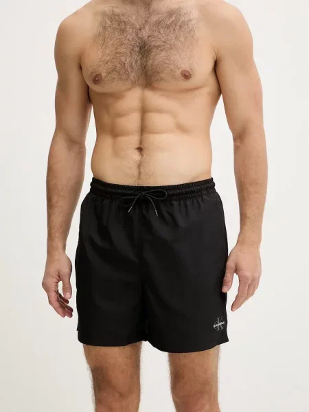 Calvin Klein kopalne kratke hlače črna