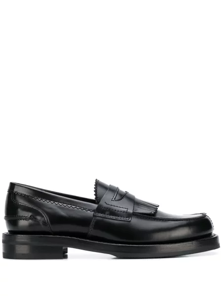 Pantofi loafer Our Legacy cu franjuri slip-on negru