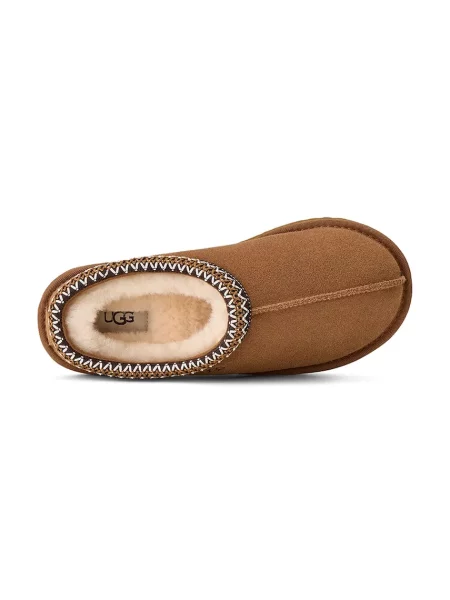 Замшевые тапочки Ugg коричневые