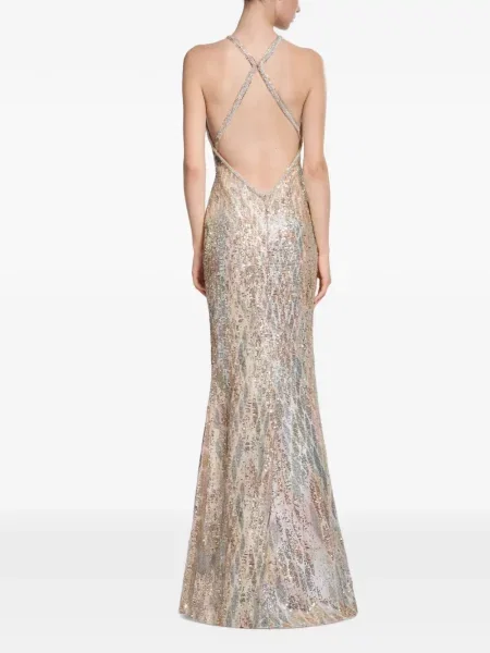 Rochie maxi Elie Saab cu paiete