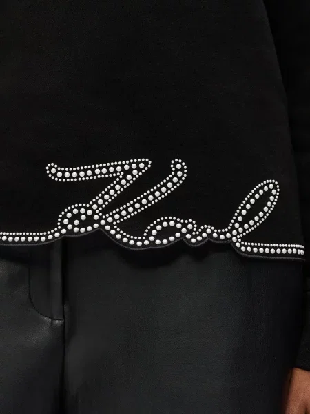 Світшот Karl Lagerfeld чорний