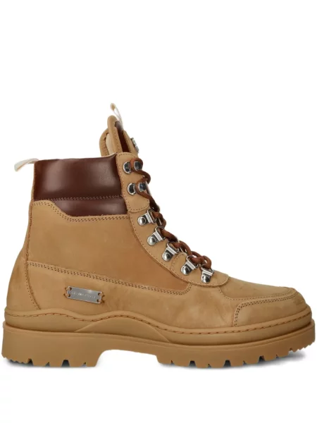 Botine Filling Pieces cu șireturi din dantelă
