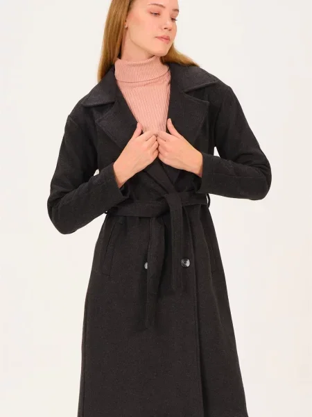 Палто Dewberry черно