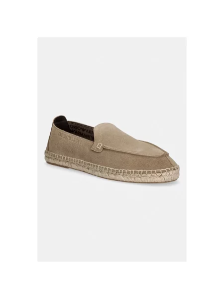 Espadryle Emporio Armani beżowe