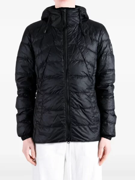 Geacă Canada Goose cu glugă negru