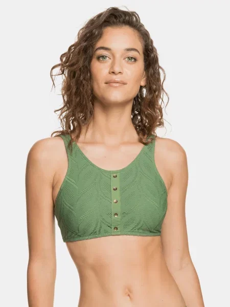 Top sportowy Roxy zielony