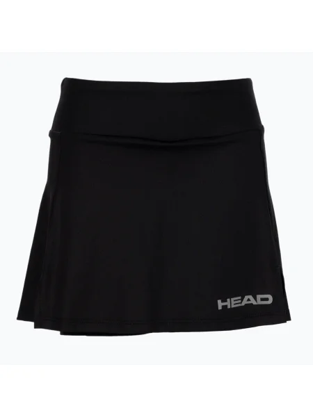 Gyermek tenisz szoknya HEAD Club Basic Skort Méret: fekete