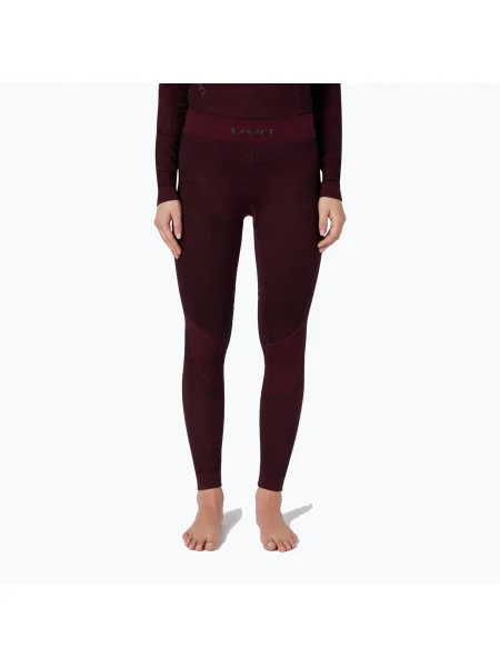 Pantaloni termici pentru femei UYN Fusyon Biotech Windsor Wine