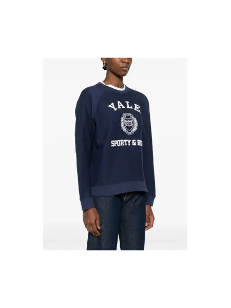 Bluza Sporty And Rich niebieska