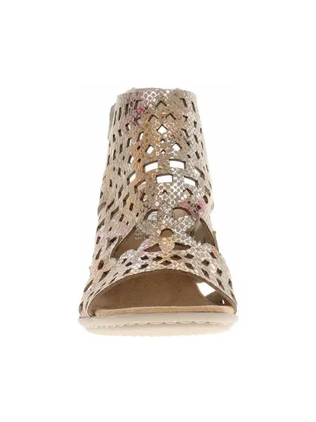 Pantofi Rieker auriu