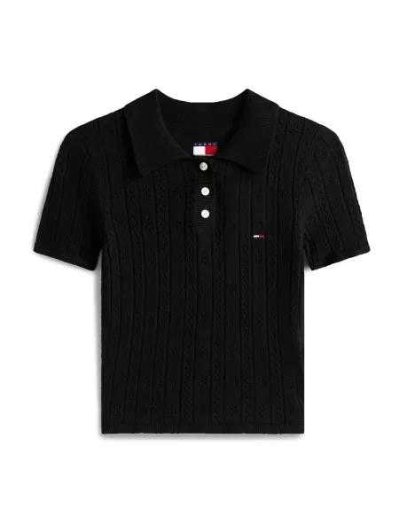 Cropp pulover Tommy Jeans negru