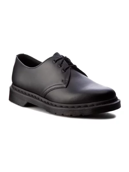 Oksfordy Dr. Martens skórzany czarny