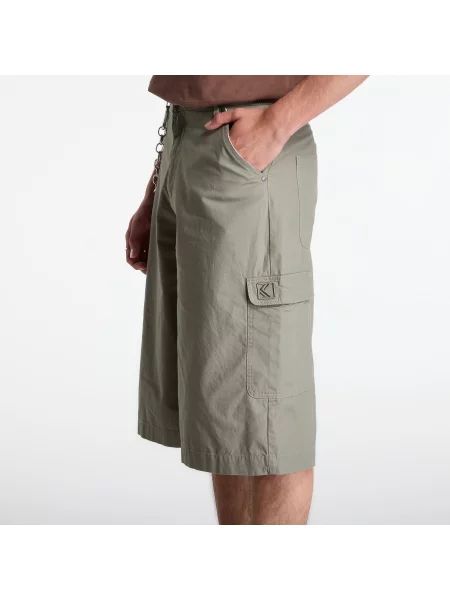 Къси панталони Karl Kani Og Camo Baggy Cargo Shorts Green M зелено